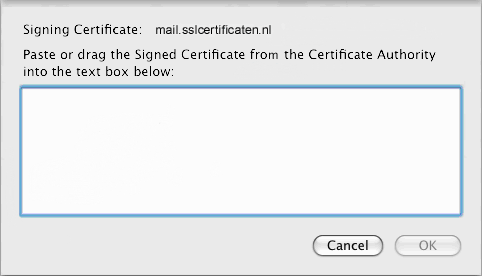 OS X 10.8 - Installatie certificaat